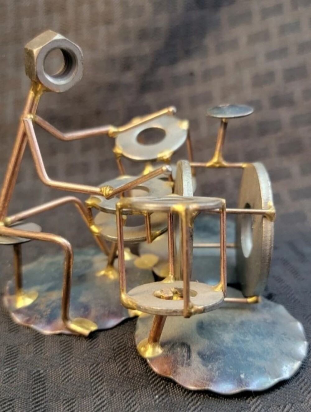 Metal Vintage Art Sculpture